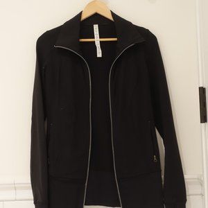 Lululemon black track jacket